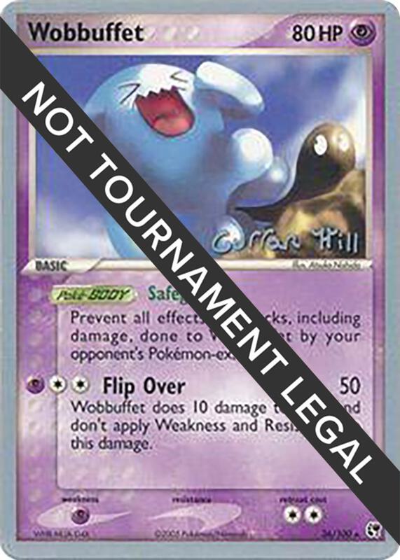 Wobbuffet - 2005 (Curran Hill) 26/100 from World Championship Decks