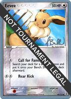 Eevee イーブイ WCS2006入賞者サイン入り 海外 英語 超貴重 】【正規品】【早い者勝ち 】ポケモンカード ワールド