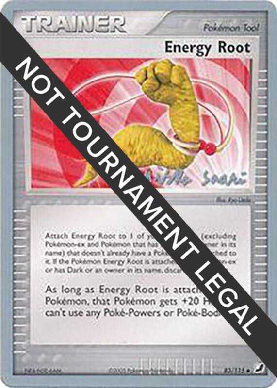 Energy Root - 2006 (Miska Saari) 83/115 from World Championship Decks