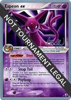 Espeon Ex #102 from Pokemon World Championships 2006