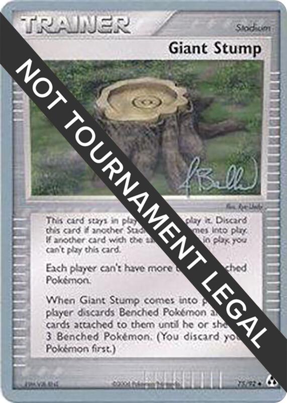 Giant Stump - 2006 (Jimmy Ballard) 75/92 from World Championship Decks