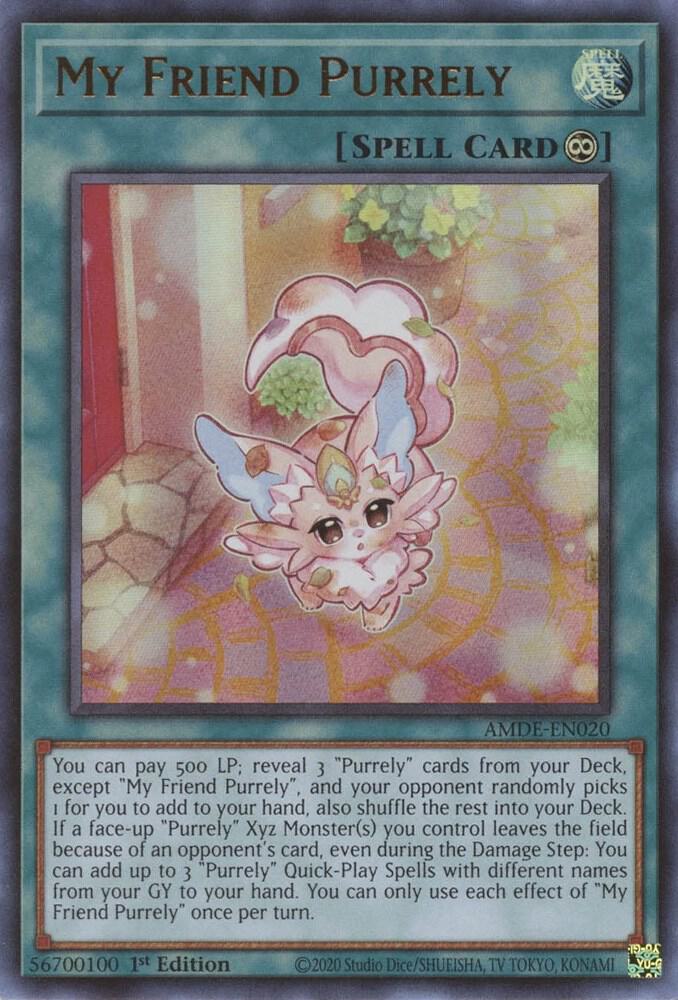 My Friend Purrely - Amazing Defenders - YuGiOh - TCGplayer.com