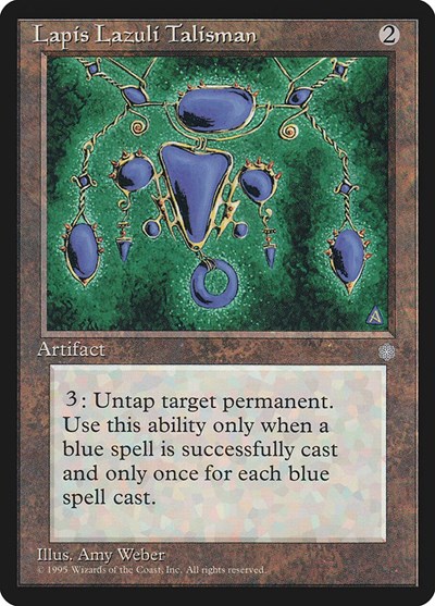 Lapis Lazuli Talisman (Ice Age)