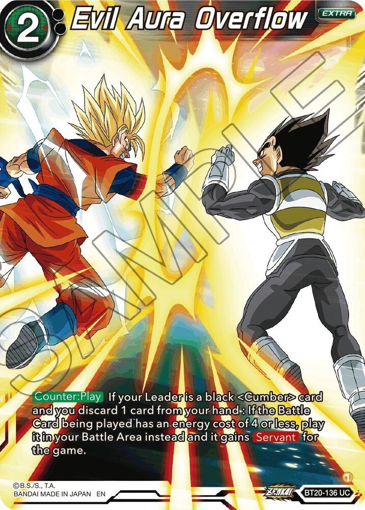 Evil Aura Overflow - Power Absorbed - Dragon Ball Super: Masters