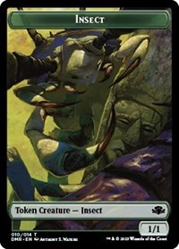 Insect // Sheep Double-Sided Token - Dominaria Remastered - Magic: The Gathering card