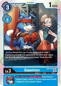 Gaomon - Dimensional Phase - Digimon card