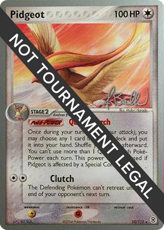 Pidgeot - 2006 (Jimmy Ballard) 10/112 from World Championship Decks