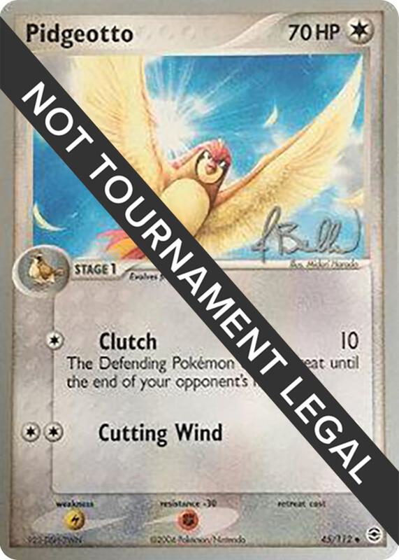 Pidgeotto - 2006 (Jimmy Ballard) 45/112 from World Championship Decks