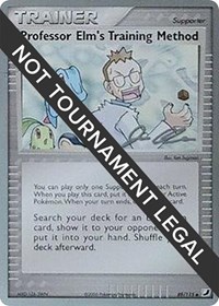 Professor Elm's Training Method - 2006 (Jason Klaczynski) #89/115 from World Championship Decks Pokemon card image