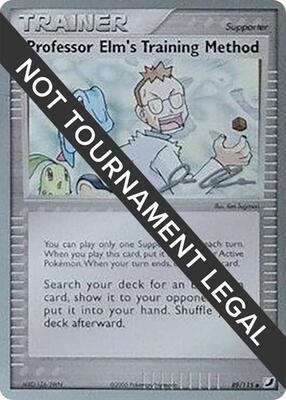 Professor Elm's Training Method - 2006 (Jason Klaczynski)