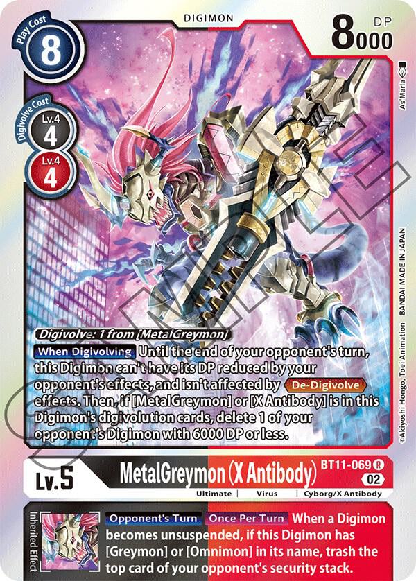 MetalGreymon (X Antibody) - Dimensional Phase - Digimon Card