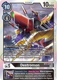 Destromon - Dimensional Phase - Digimon card