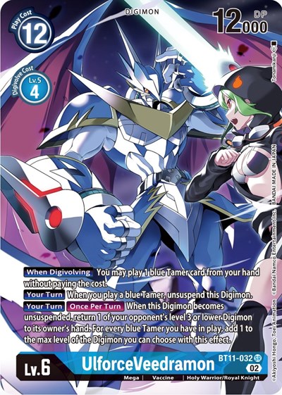 UlforceVeedramon (Alternate Art) card