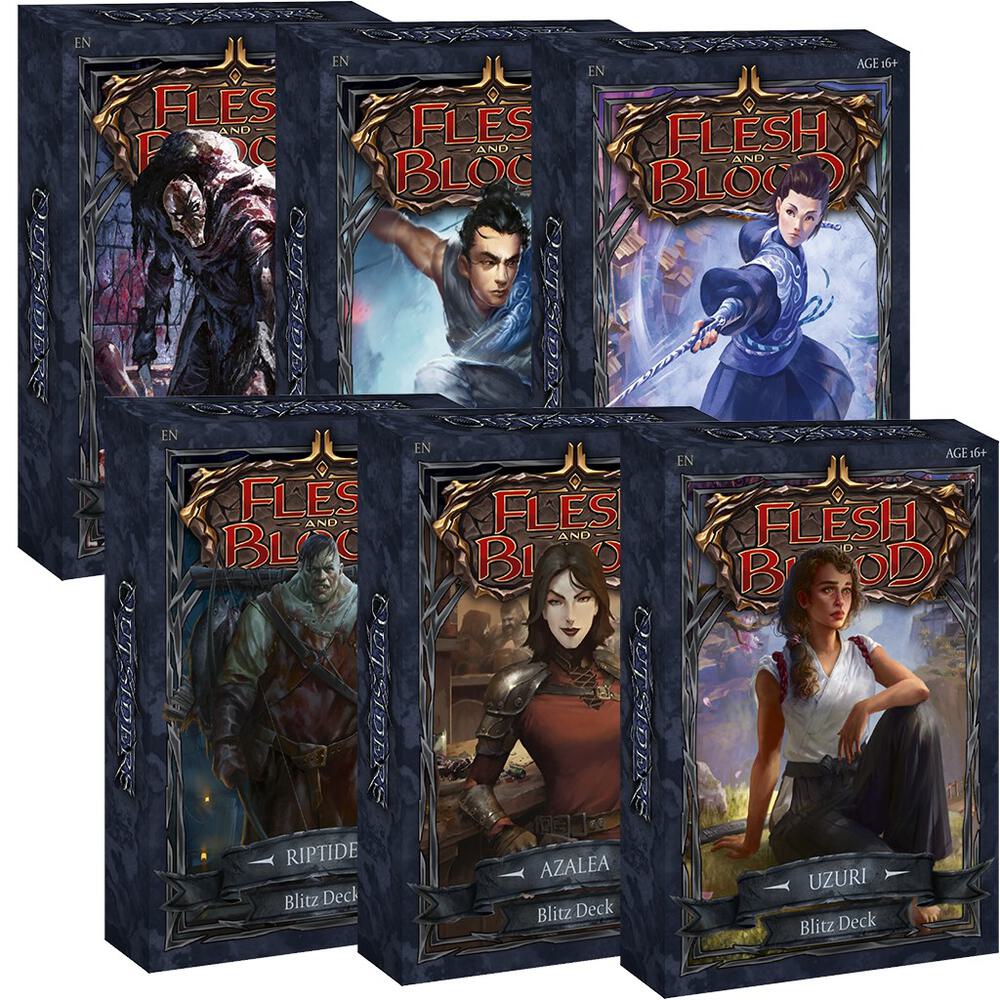 Outsiders Blitz Deck [Set of 6] - Outsiders - Flesh and Blood TCG