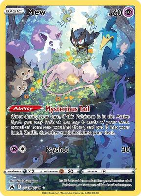 Mew - Crown Zenith: Galarian Gallery - Pokemon - TCGplayer.com