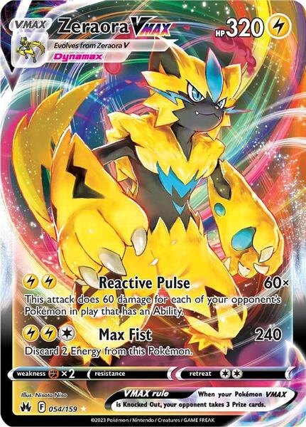 Zeraora VMAX card image
