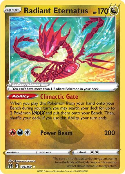 Radiant Eternatus - Crown Zenith - Pokemon - TCGplayer.com