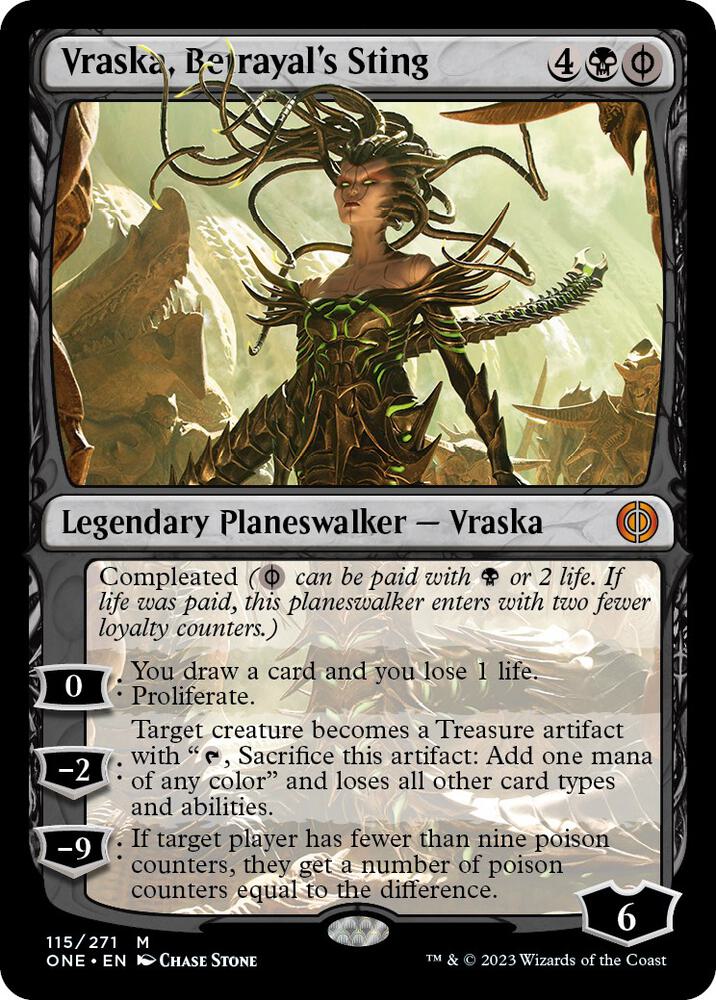 Vraska, Betrayal's Sting - Phyrexia: All Will Be One - Magic: The