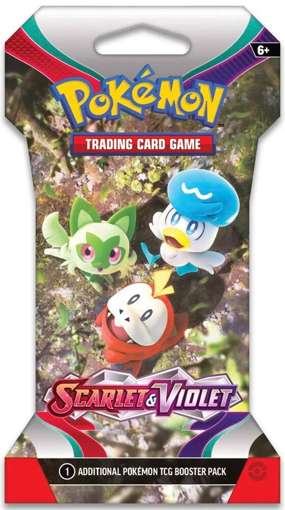 Scarlet & Violet Sleeved Booster Pack SV01 Scarlet & Violet Base Set Pokemon