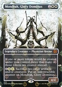 Mondrak, Glory Dominus (Showcase) (Step-and-Compleat Foil)