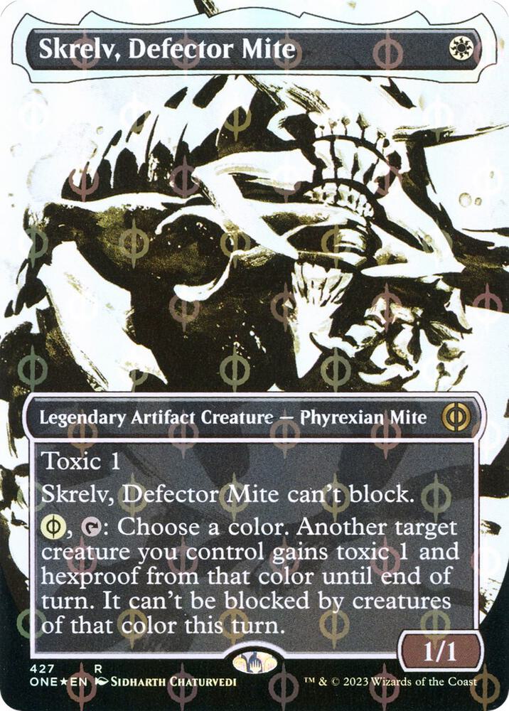 Skrelv, Defector Mite (Showcase) (Step-and-Compleat Foil) - Phyrexia: All  Will Be One - Magic: The Gathering - TCGplayer.com
