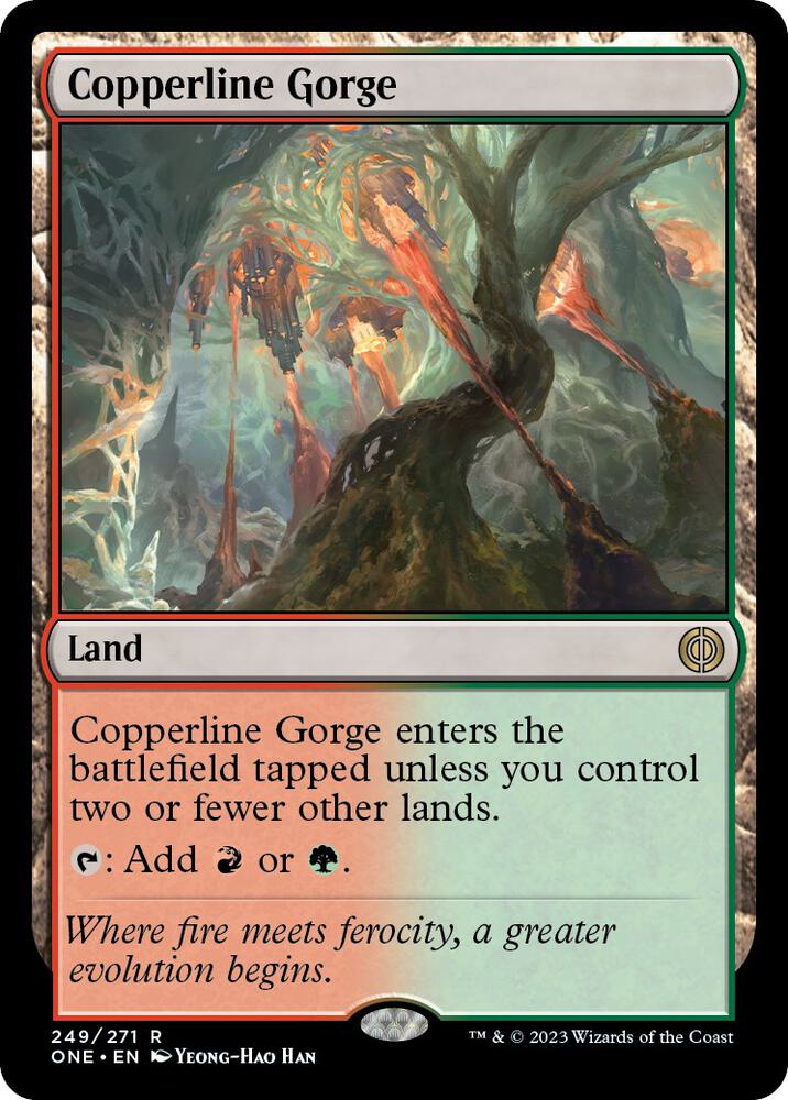Copperline Gorge - Phyrexia: All Will Be One - Magic: The