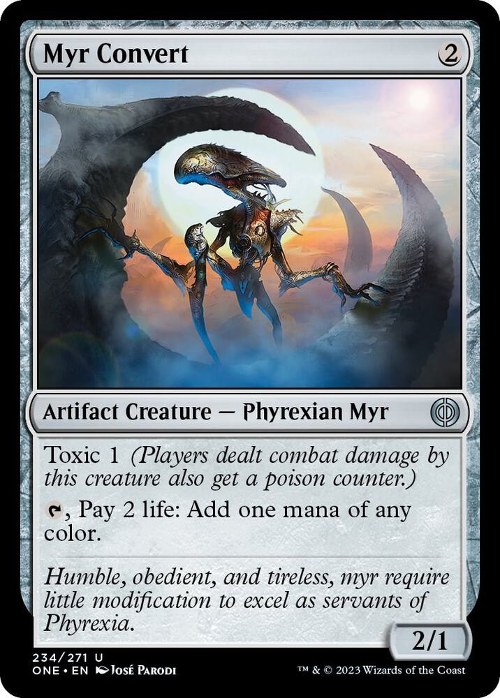 Myr Convert - Phyrexia: All Will Be One - Magic: The Gathering