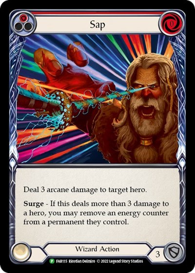 Sap (Red) - FAB115 Flesh and Blood: Promo Cards card price