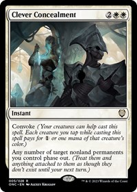 Clever Concealment (Commander: Phyrexia: All Will Be One)