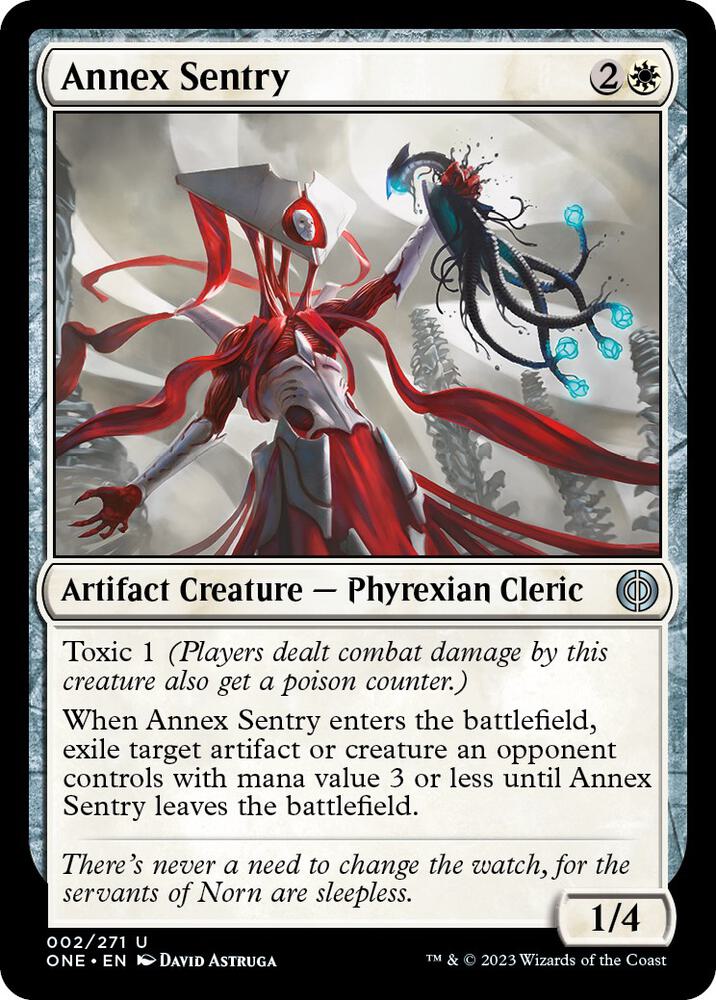 Annex Sentry - Phyrexia: All Will Be One - Magic: The Gathering