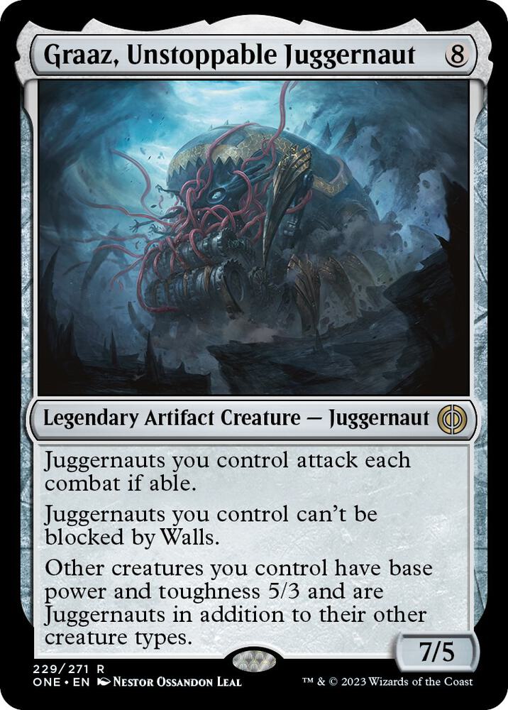 Graaz, Unstoppable Juggernaut - Phyrexia: All Will Be One - Magic