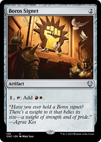 Boros Signet (Commander: Phyrexia: All Will Be One)