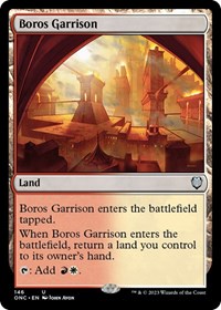 Boros Garrison (Commander: Phyrexia: All Will Be One)