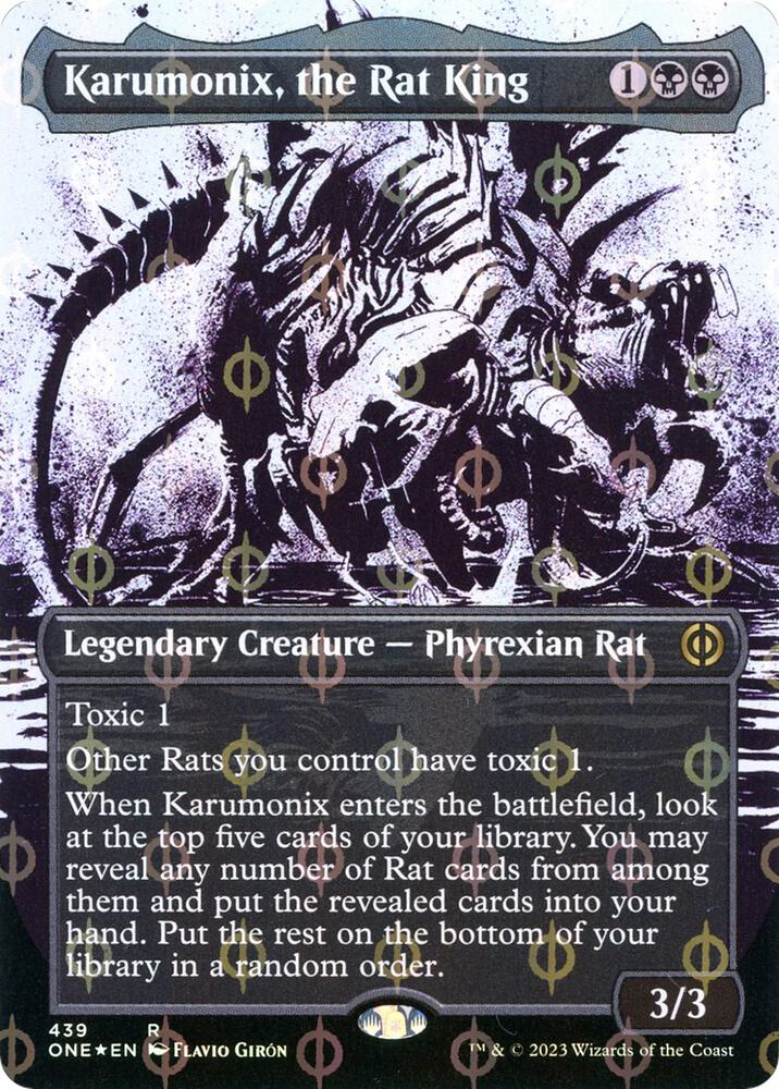 Karumonix, the Rat King (Showcase) (Step-and-Compleat Foil