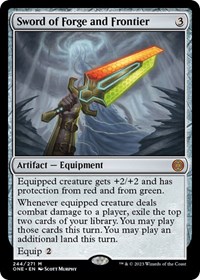 Sword of Forge and Frontier - Phyrexia: All Will Be One - Magic: The Gathering