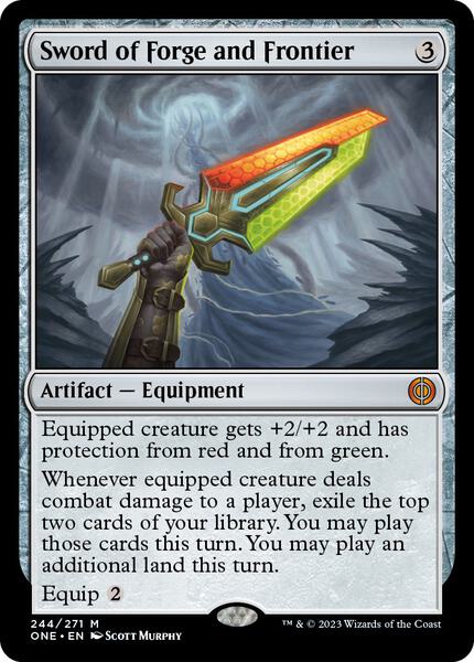 Sword of Forge and Frontier - Phyrexia: All Will Be One - Magic