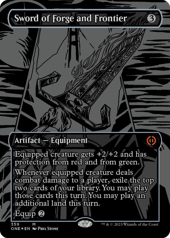 Zopandrel, Hunger Dominus (Oil Slick Raised Foil) [Phyrexia: All Will Be One]