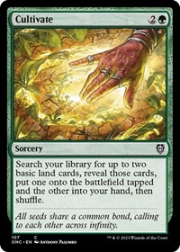 Cultivate (Commander: Phyrexia: All Will Be One)