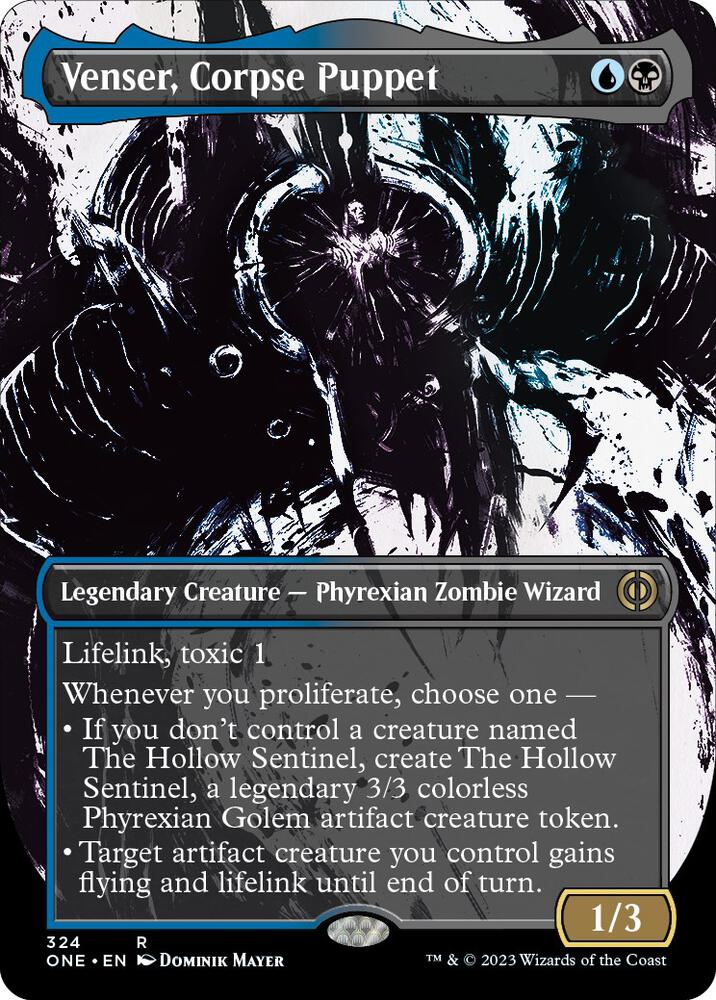 Venser, Corpse Puppet (Showcase) - Phyrexia: All Will Be One