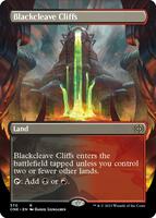 Darkslick Shores (Borderless) - Phyrexia: All Will Be One - Magic