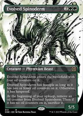 Evolved Spinoderm