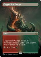 Copperline Gorge (Borderless) - Phyrexia: All Will Be One - Magic