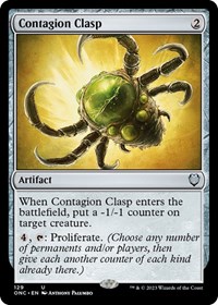 Contagion Clasp (Commander: Phyrexia: All Will Be One)
