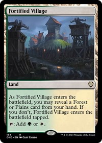 Fortified Village (Commander: Phyrexia: All Will Be One)