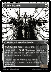 Sinew Dancer (Showcase) - Phyrexia: All Will Be One - Magic: The Gathering card
