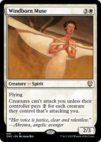 Windborn Muse (Commander: Phyrexia: All Will Be One)