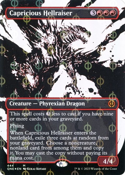 Capricious Hellraiser (Showcase) (Step-and-Compleat Foil)