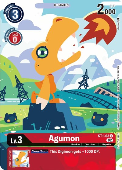Agumon Digimon Illustration Competition Pack 2022