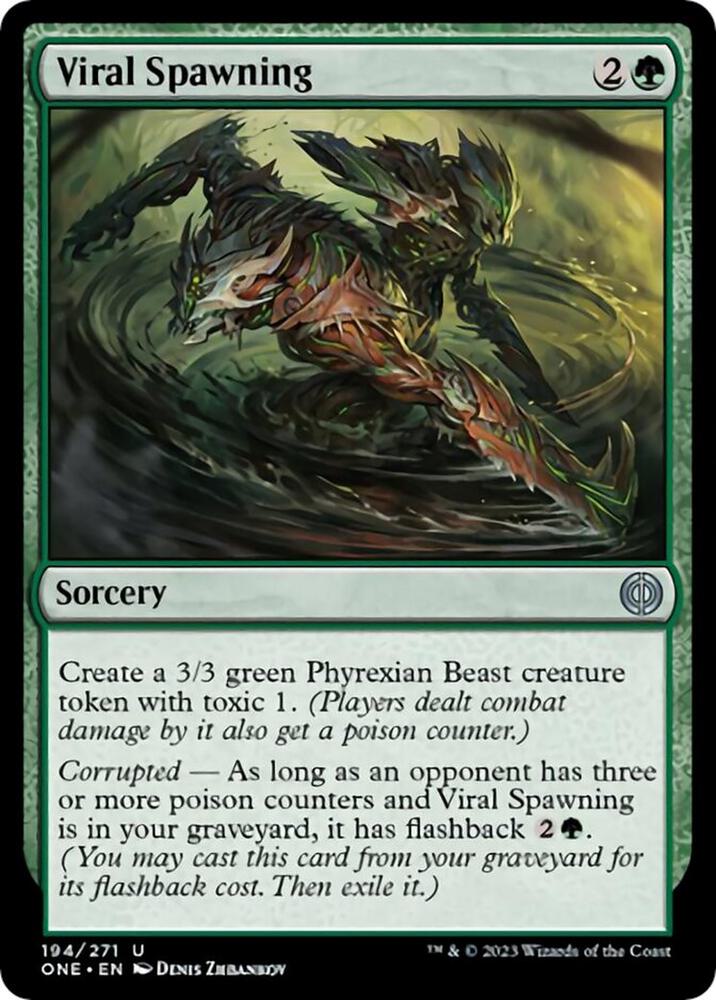 Viral Spawning - Phyrexia: All Will Be One - Magic: The Gathering