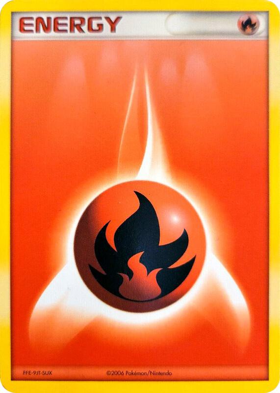 Fire Energy (2006 Unnumbered)  from League & Championship Cards